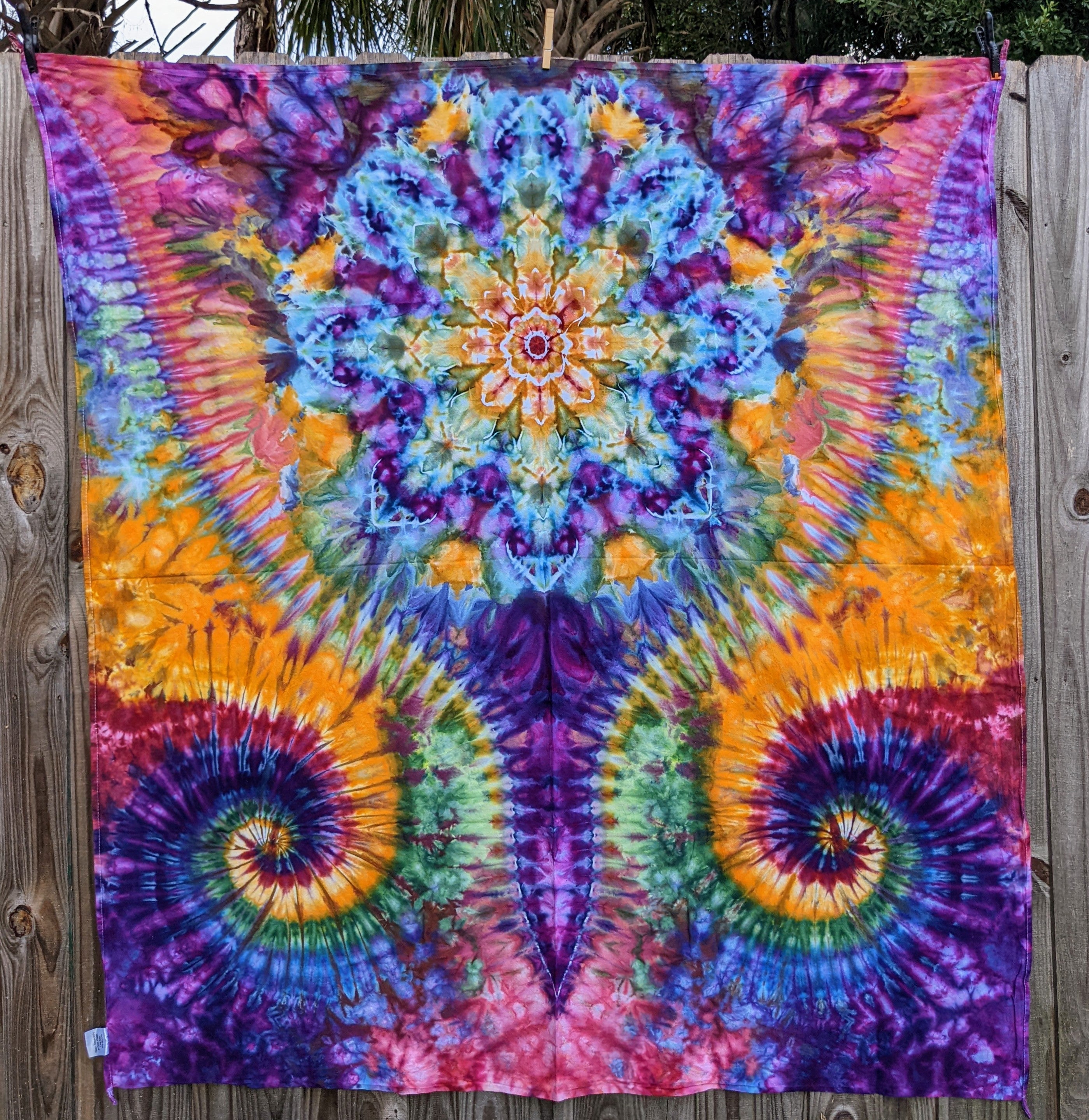 Handmade tie dye online tapestry