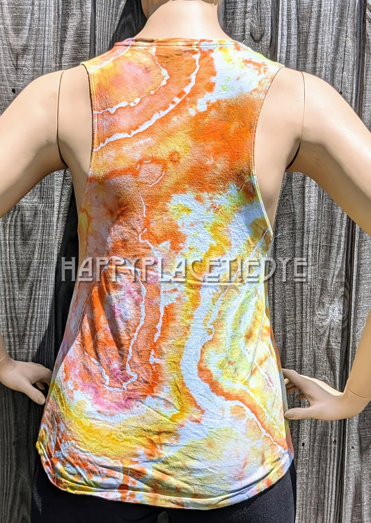 Women's XLarge tie dye tank