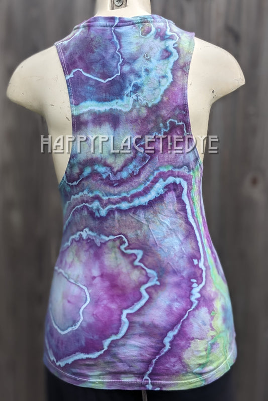 Women's small tie dye tank