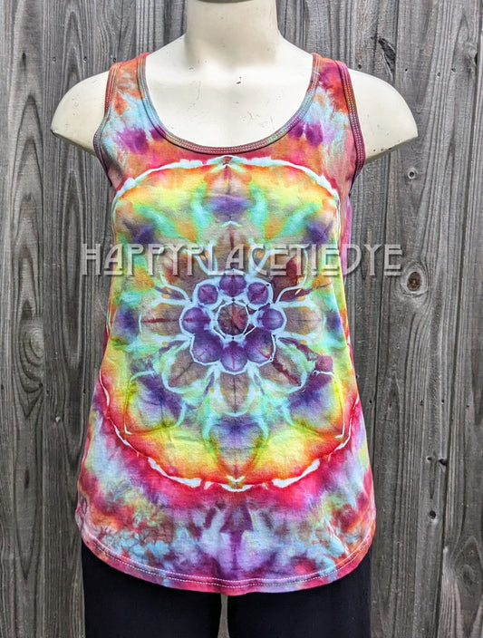 Women's small tie dye tank