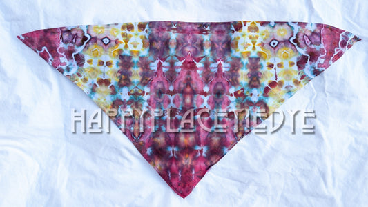 Tie Dye Triangle Bandana