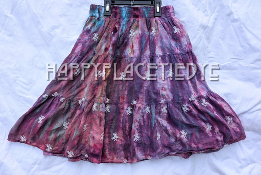 Large Youth Tie Dye Skirt