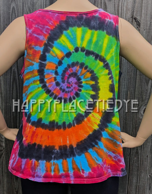 Women's 3XLarge tie dye tank