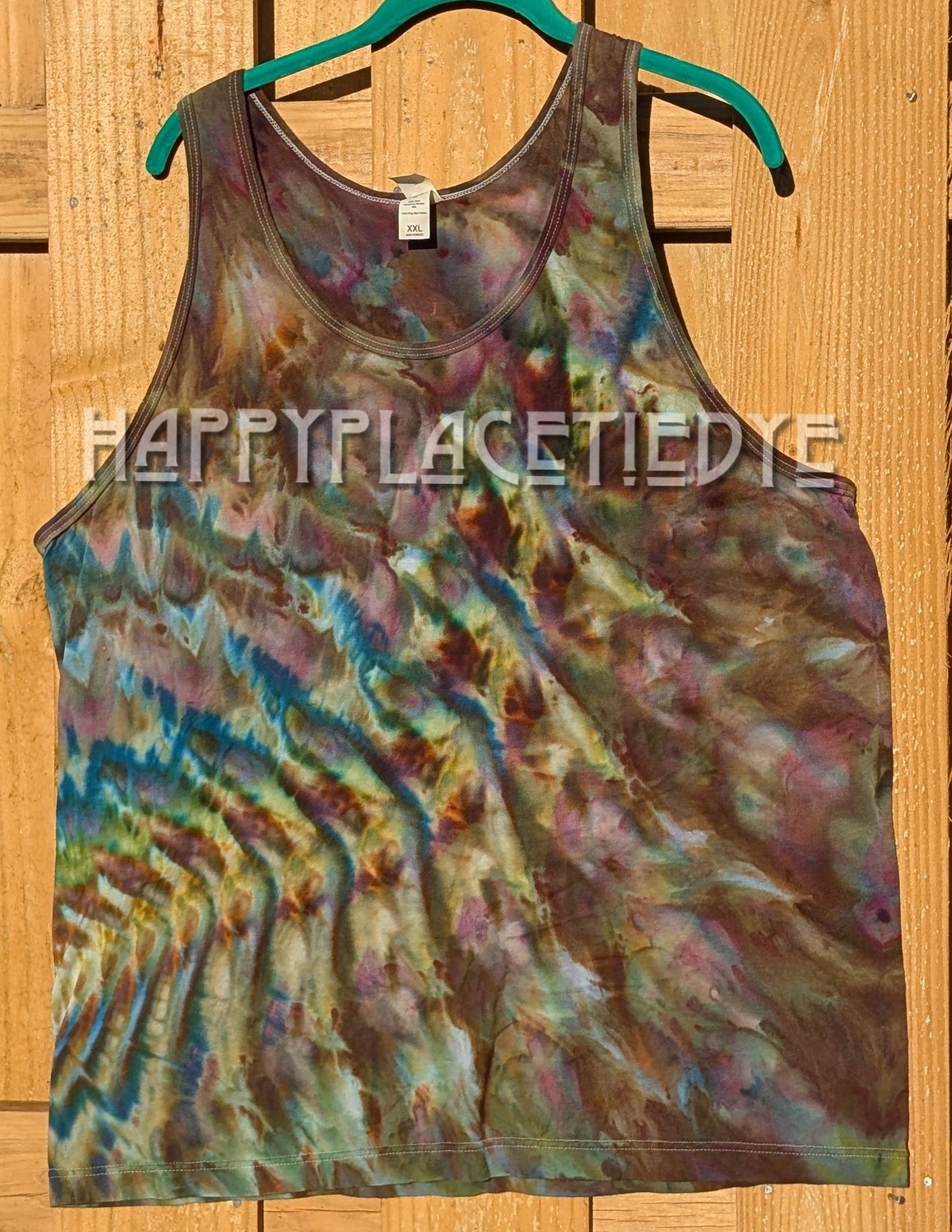 2XL Tie Dye Tank Top