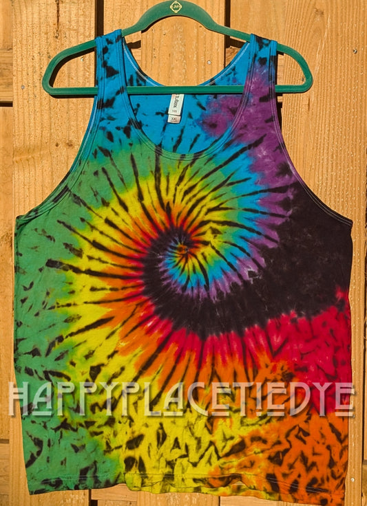 2XL Tie Dye Tank Top