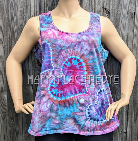 Women's 4XLarge tie dye tank